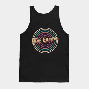 vintage circle line color The Queers Tank Top